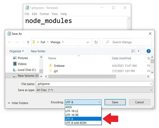 notepad save utf-8 encoding
