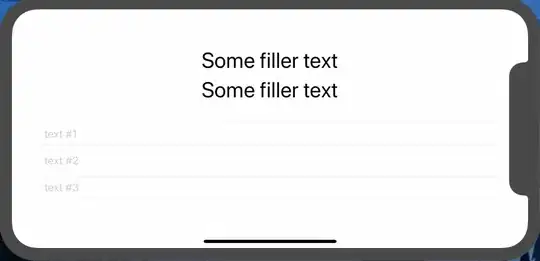 When each TextField is clicked, the view is only moved up enough to make the clicked text field visible.