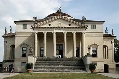 The Villa La Rotonda (Vicenza, Italy), 1567 – c. 1592, by Andrea Palladio
