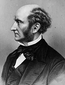 Drawing of John Stuart Mill