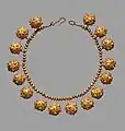 Seljuk gold necklace, 11th century Iran.
