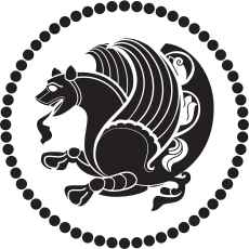Simurgh(imperial emblem) of Persia